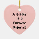 Zoek naar familie liefde ornamenten Zus