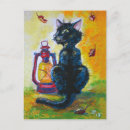 Zoek naar kattenkunst briefkaarten Schattig
