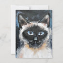 Zoek naar siamese kat briefkaarten Blauwe ogen