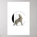 Zoek naar wolf maan posters Minimalistisch