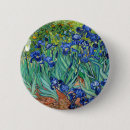 Zoek naar irissen buttons Schilderij