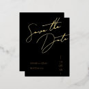 Zoek naar gold save the dates Zwart en goud