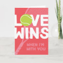 Zoek naar liefde tennis kaarten Tennisracket