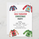 Zoek naar ugly christmas sweater uitnodigingen Elegant