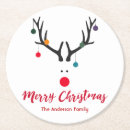 Zoek naar ronde onderzetters Elk persoon