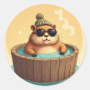 Zoek naar capibara stickers Dier
