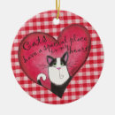 Zoek naar witte kat ornamenten Elk persoon