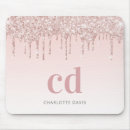 Zoek naar glitter muismatten Blush pink