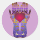 Zoek naar hand gebaar stickers Hart