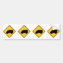 Zoek naar verkeersbord bumperstickers Waarschuwing