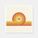 Zoek naar retro cirkel servetten Geometrisch