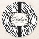 Zoek naar zebra onderzetters Meisje