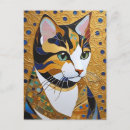 Zoek naar klimt kunst briefkaarten Kat