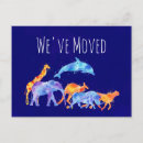 Zoek naar kleurrijke olifanten briefkaarten Wilde dieren