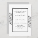 Zoek naar silver and white uitnodigingen Modern