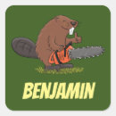 Zoek naar cartoon bever stickers Grappig