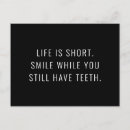 Zoek naar leven kort briefkaarten Humor