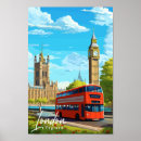 Zoek naar vintage londen posters Reis