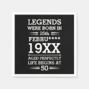 Zoek naar eigen tekst servetten Voor hem