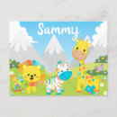 Zoek naar jungle briefkaarten Schattig