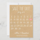Zoek naar kraft paper save the dates Kraftpapier