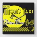 Zoek naar taxi klokken Retro
