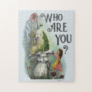 Zoek naar alice in wonderland puzzels Illustratie