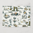 Zoek naar wildlife posters briefkaarten Patroon