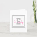 Zoek naar monogrammen kaarten Voor haar