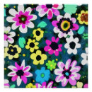 Zoek naar jaren 70 stijl posters Bloemen