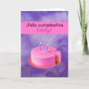 Zoek naar feliz cumpleaños kaarten Verjaardagskaart in het spaans