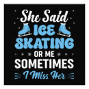Zoek naar ijs het schaatsen posters Schaatser