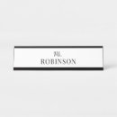 Zoek naar klaslokaal naambordjes Minimalistisch