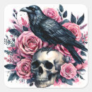 Zoek naar roze schedel stickers Spookachtig