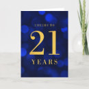 Zoek naar 21 jaar verjaardagskaarten kaarten Elegant