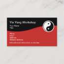 Zoek naar yin yang visitekaartjes Symbool