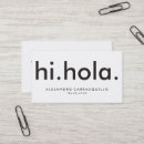 Zoek naar tweetalige visitekaartjes Tolk