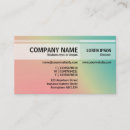 Zoek naar identiteit visitekaartjes Modern