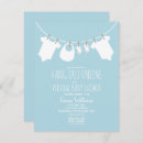 Zoek naar clothesline babyshower uitnodigingen Kledinglijn