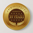 Zoek naar 35 jaar buttons Goud