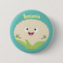 Zoek naar bloemkool buttons Schattig