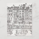 Zoek naar boten briefkaarten Tekening