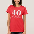 Zoek naar veertig tshirts Typografie