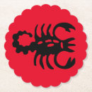 Zoek naar schorpioen onderzetters Zodiaal