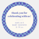 Zoek naar aangepast baby shower stickers Blauw