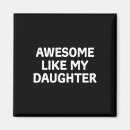 Zoek naar vader dochter magneten Gezin