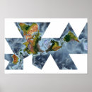 Zoek naar kaart van de wereld posters Projectie