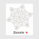 Zoek naar zilveren sneeuwvlokken stickers Elk persoon