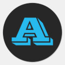 Zoek naar alfabet stickers Elk persoon