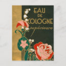 Zoek naar vintage parfum briefkaarten Bloemen